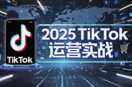2025TikTok电商运营，掌握TikTok店铺运营核心技巧，实现低成本高转化-云启轻创
